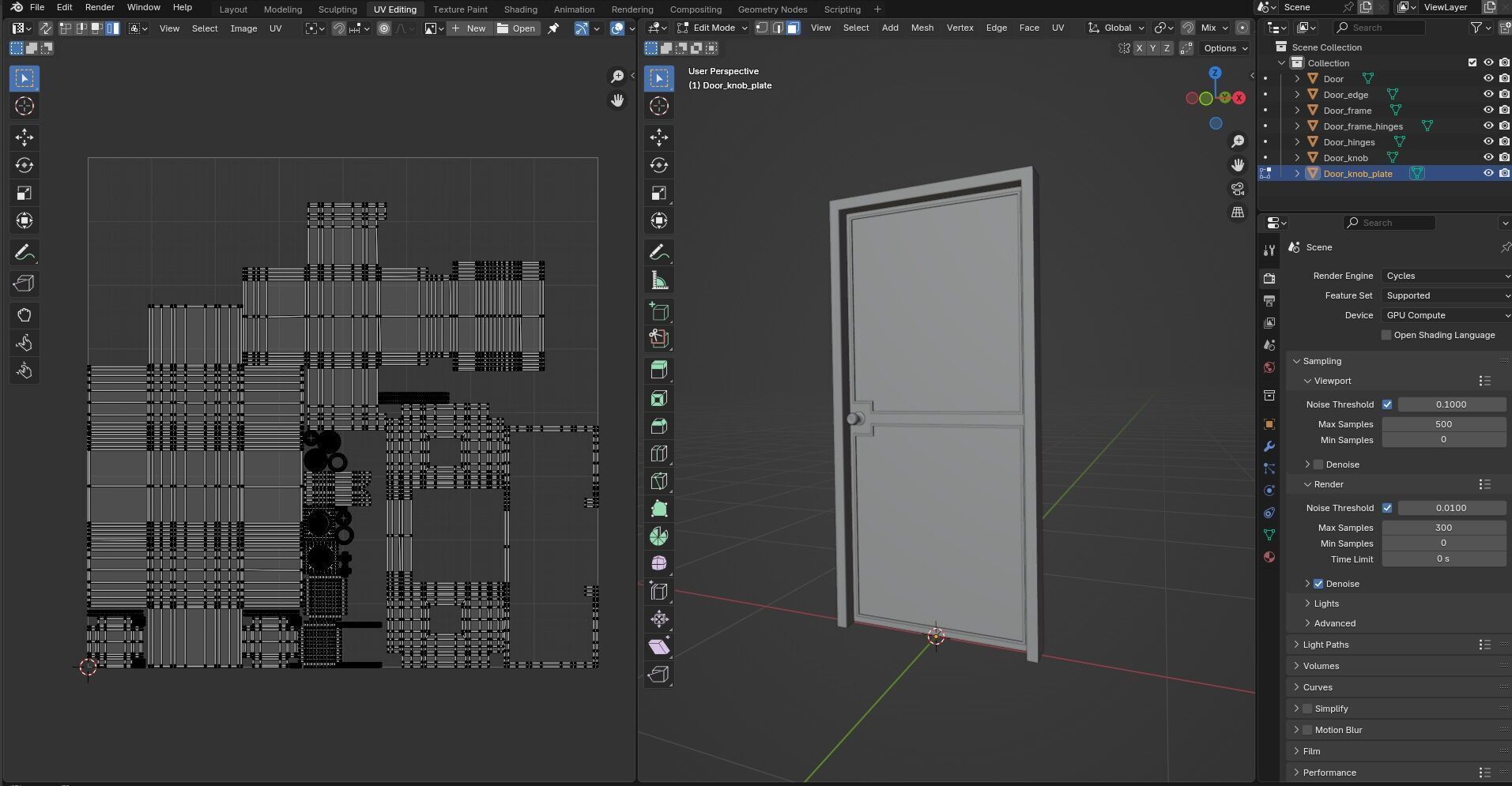 Door CG2 3D model_17