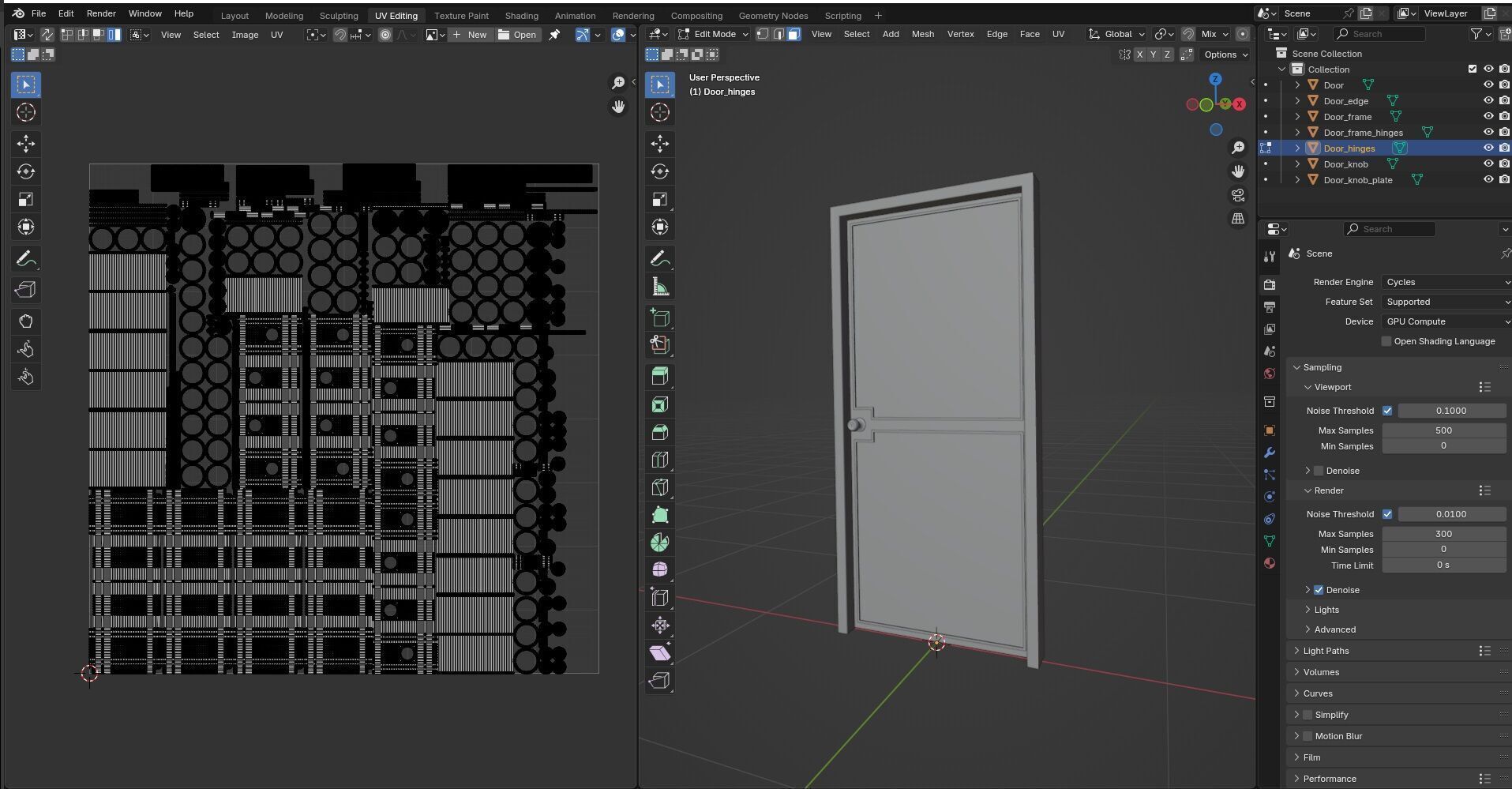 Door CG2 3D model_15