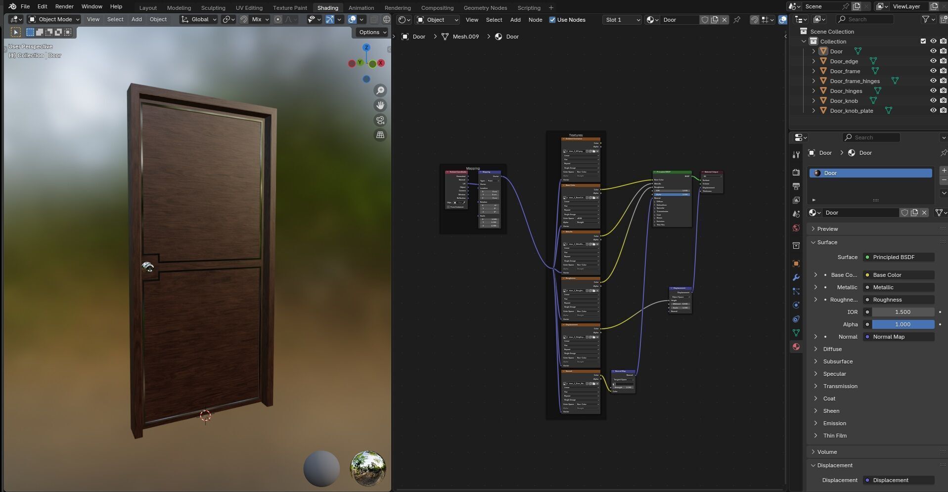 Door CG2 3D model_18