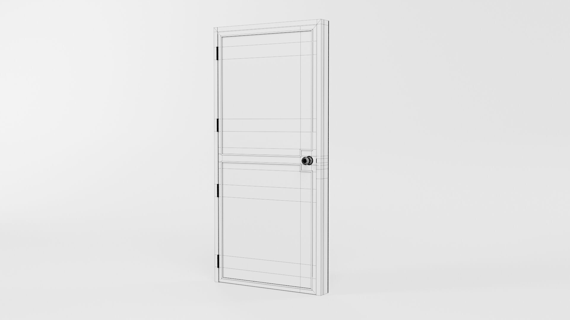 Door CG2 3D model_6