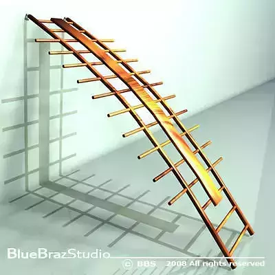 orthopaedic wall bars 3D model