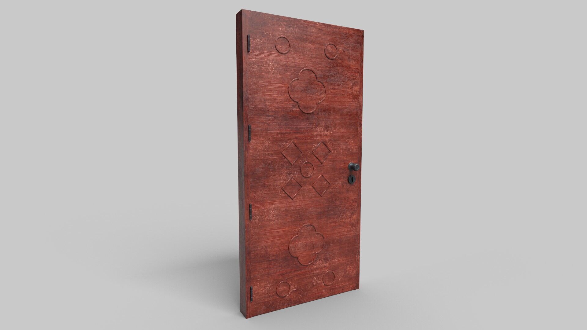 Door CG7 3D model_2