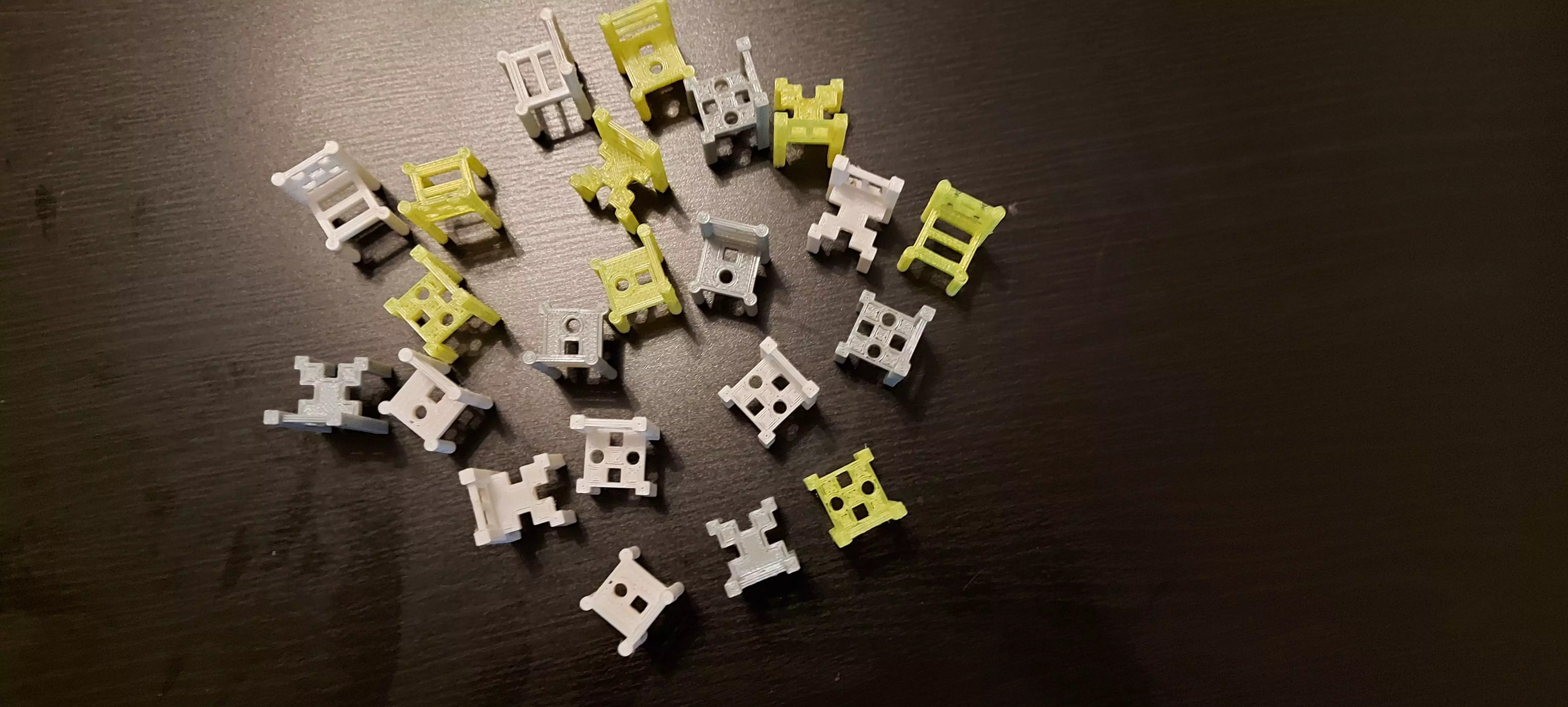 Board game - War with chairs 3D print model_0