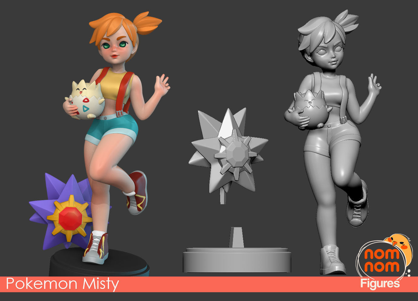 Pokemon Misty 3D print model_1