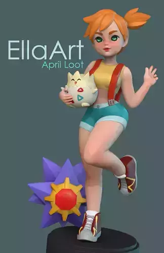 Pokemon Misty 3D print model