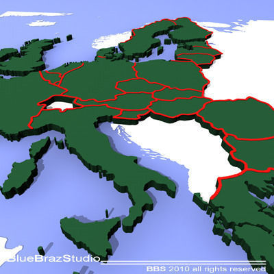 European Union 3D model_1