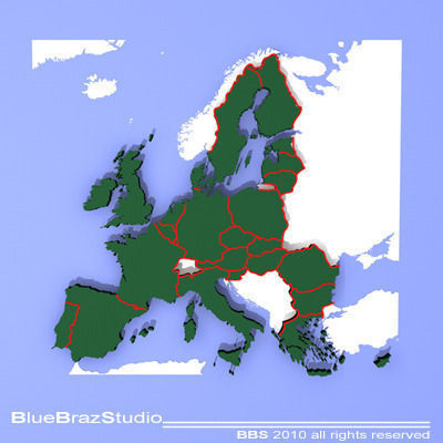 European Union 3D model_3