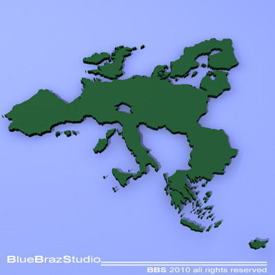 European Union 3D model_2