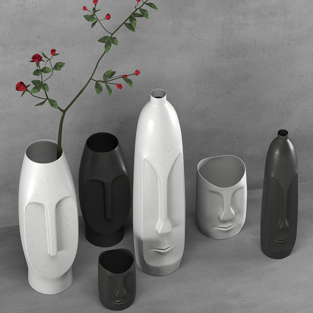 Decor vases 3D model_2