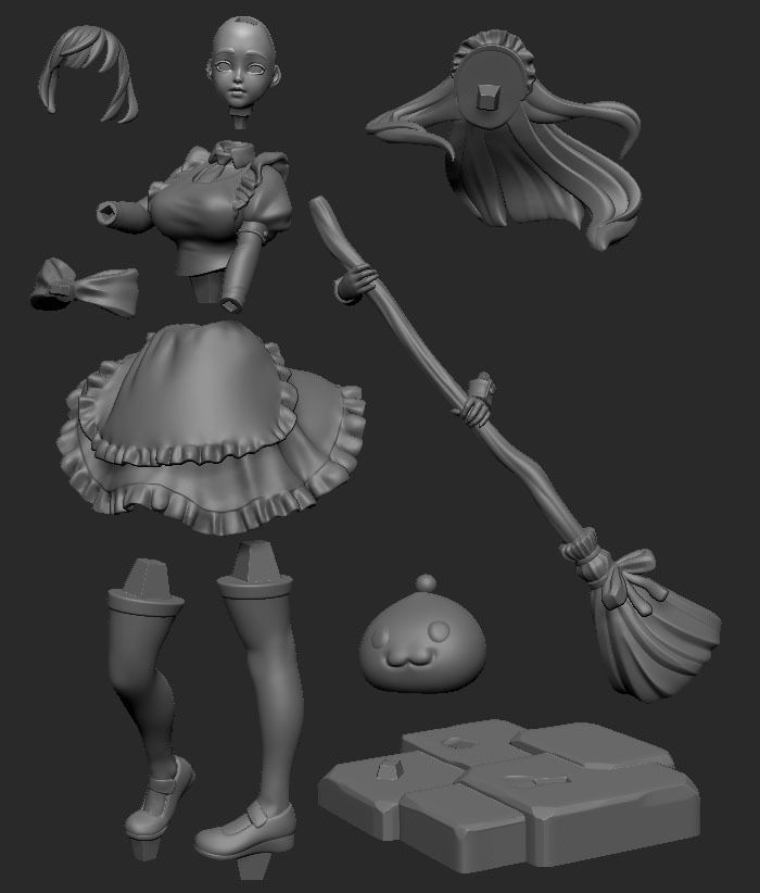 Ragnarok Alice Version 1 3D print model_2