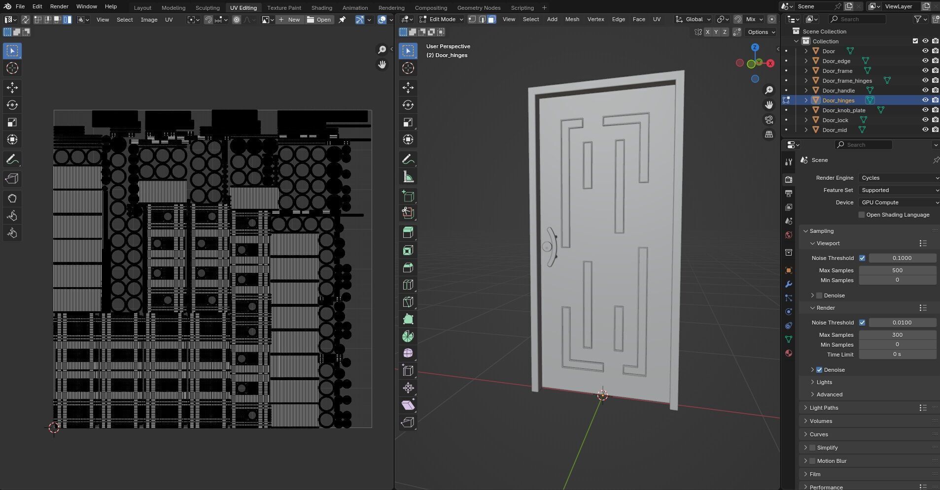 Door CG20 3D model_15