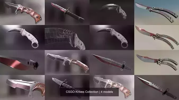 CSGO Knives Collection 