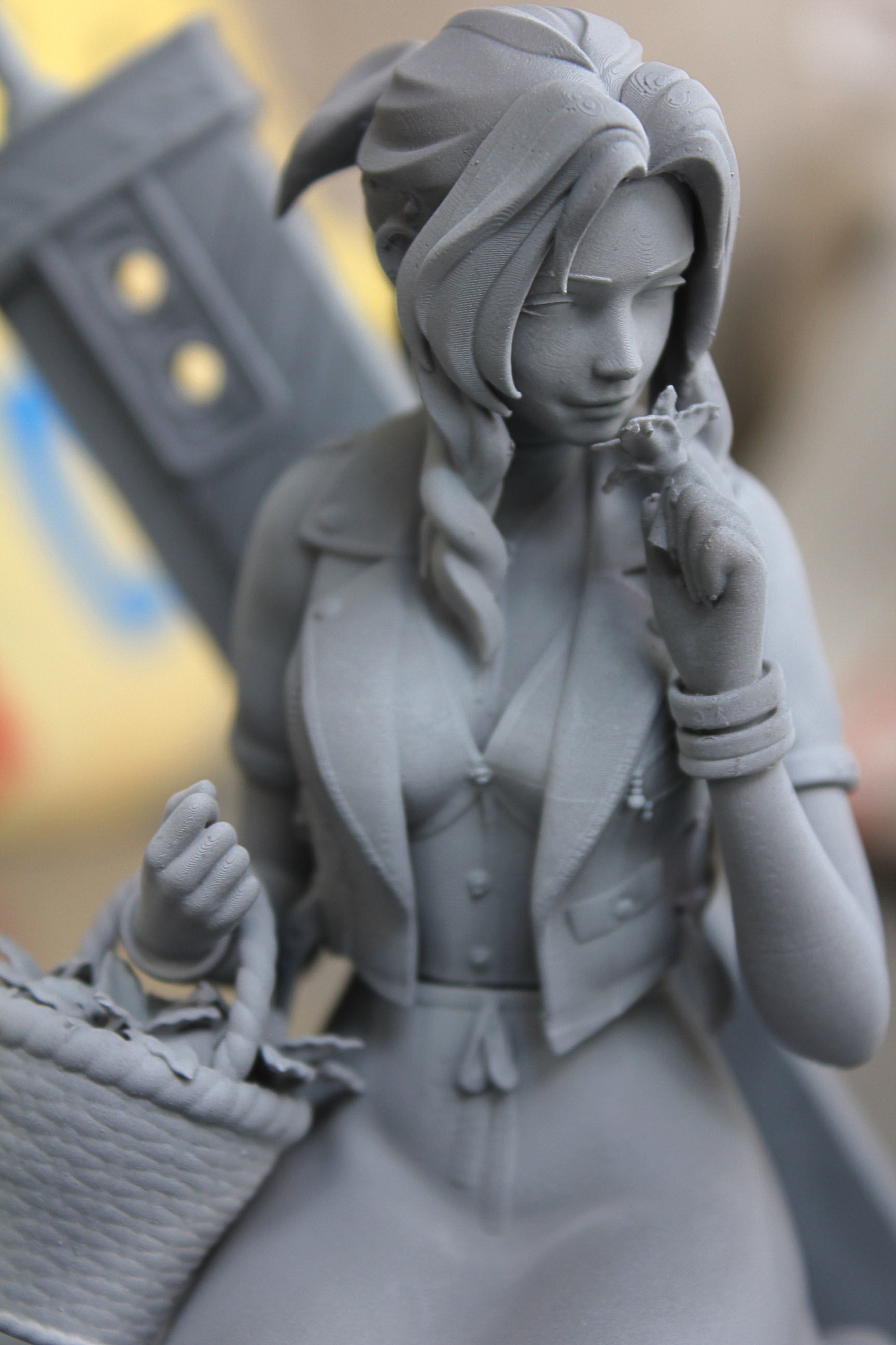 Aerith Version 1  - Final Fantasy 7 Remake 3D print model_3
