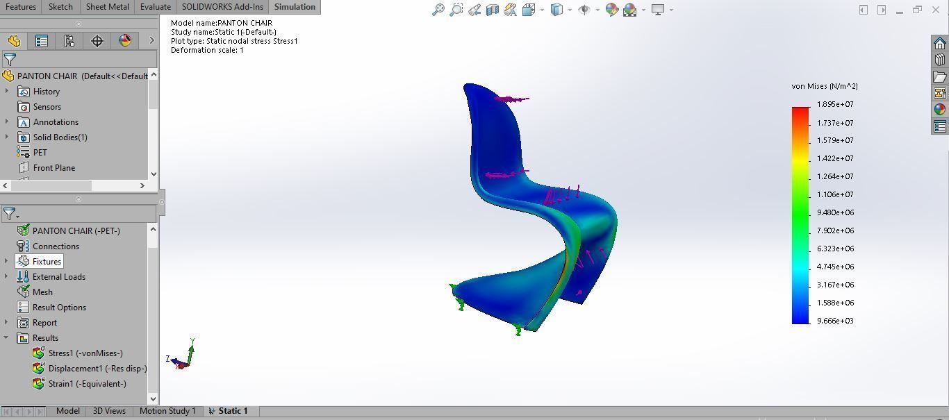 Panton Chair 3D model_4