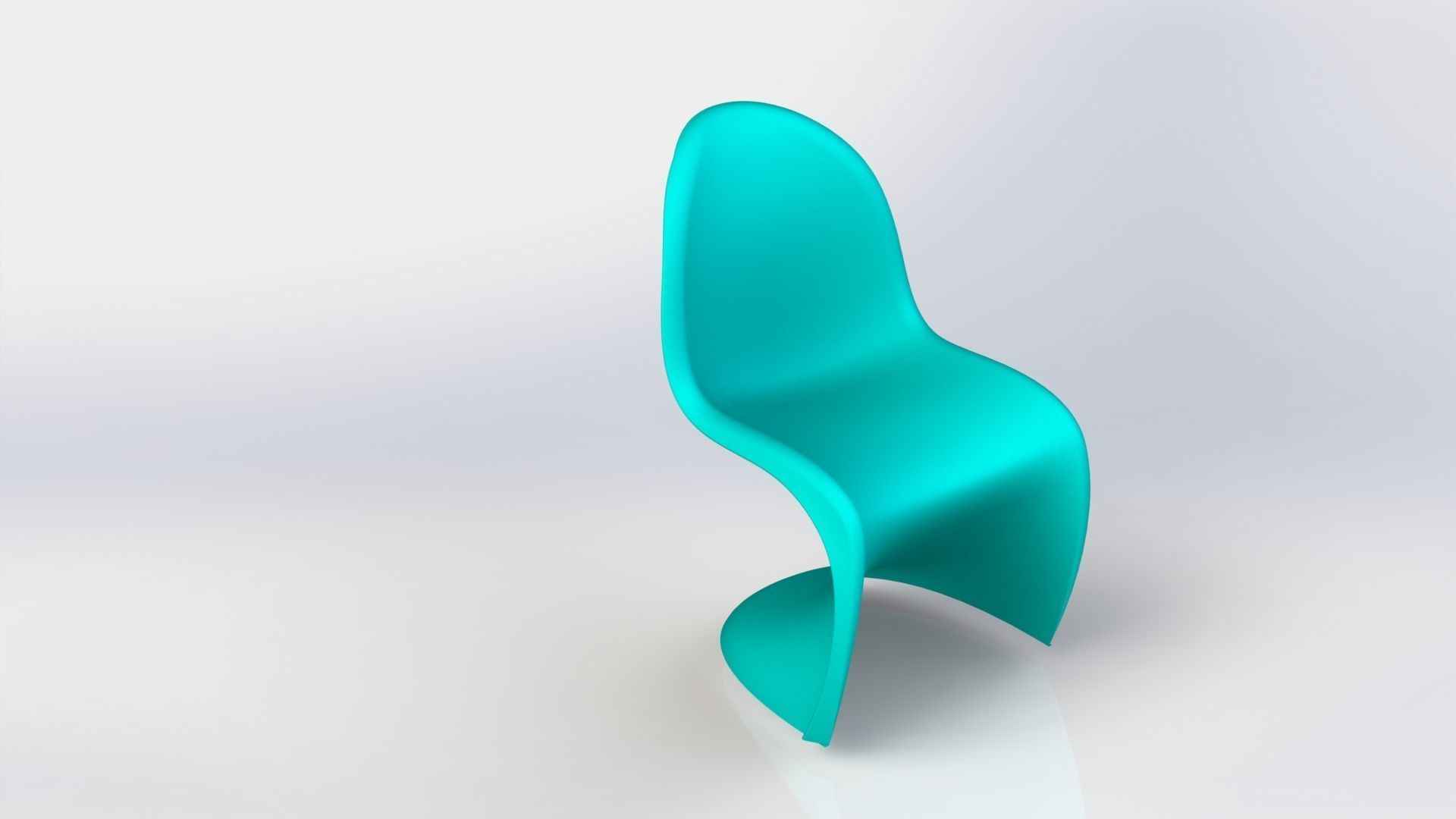 Panton Chair 3D model_2