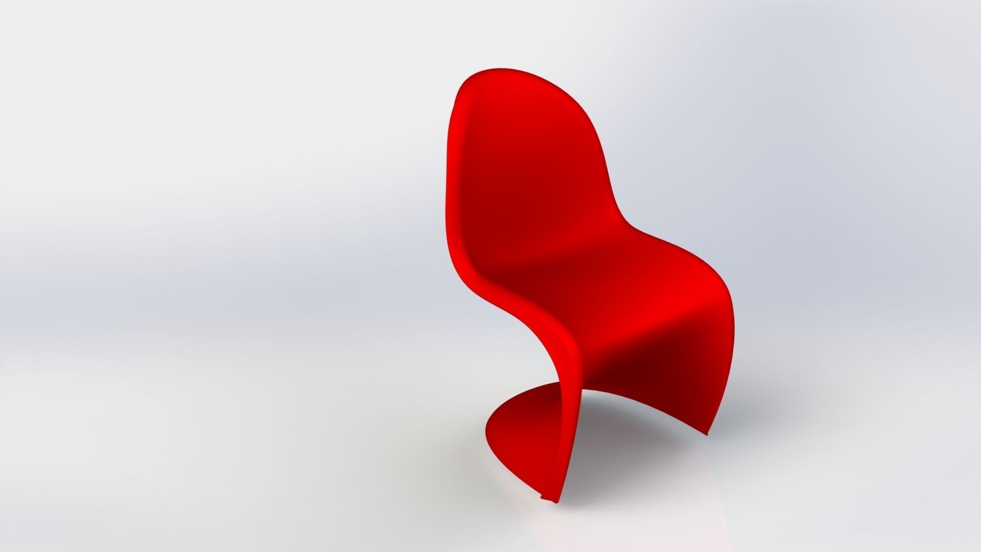 Panton Chair 3D model_1