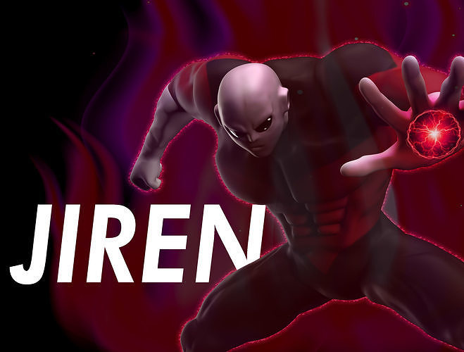 Jiren dragon ball super model for 3D Print 3D print model