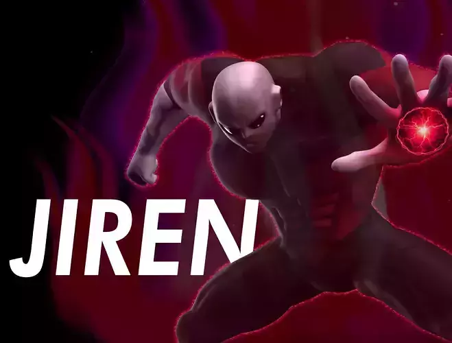 Jiren dragon ball super model for 3D Print 3D print model