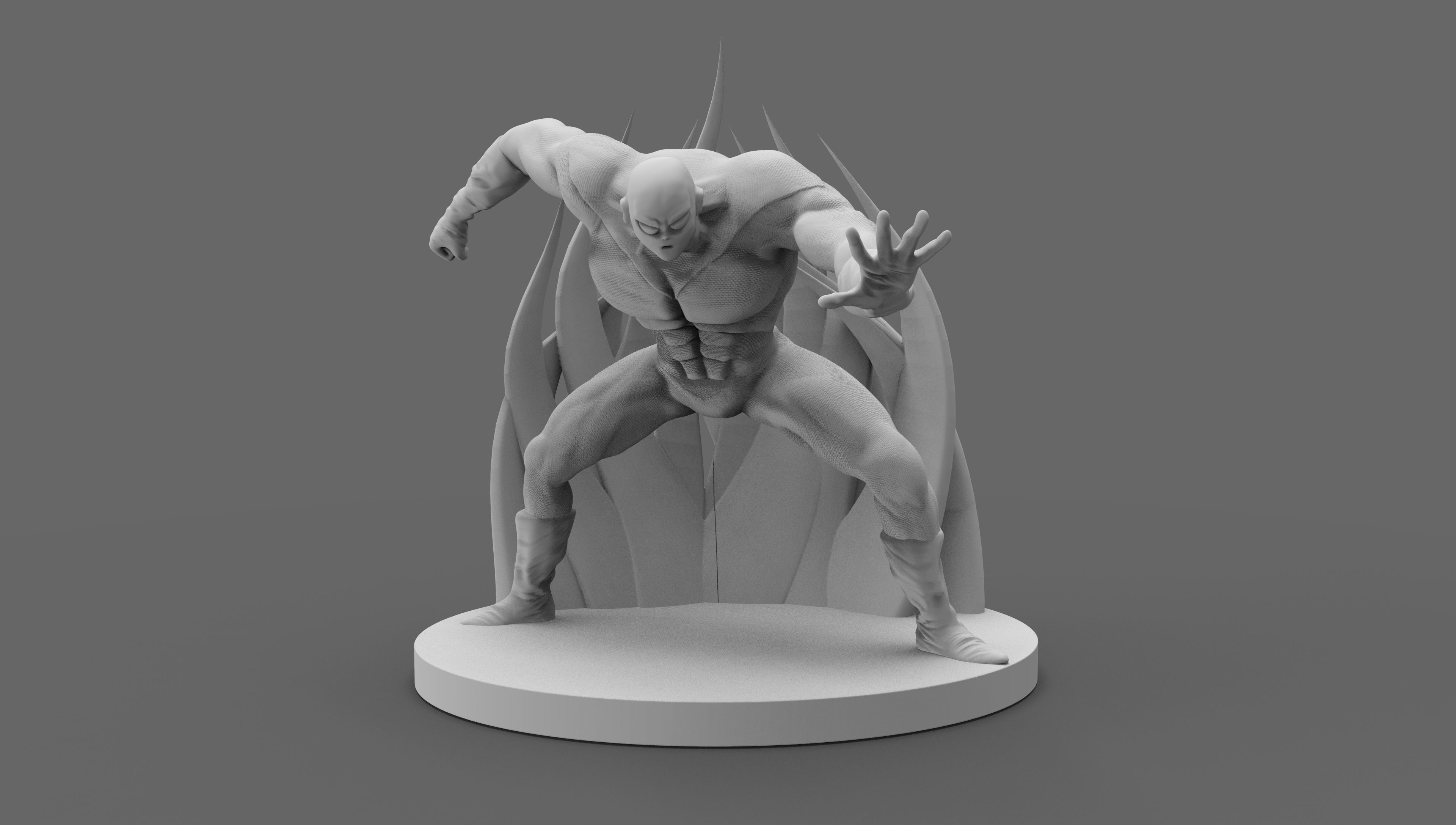 Jiren dragon ball super model for 3D Print 3D print model_1
