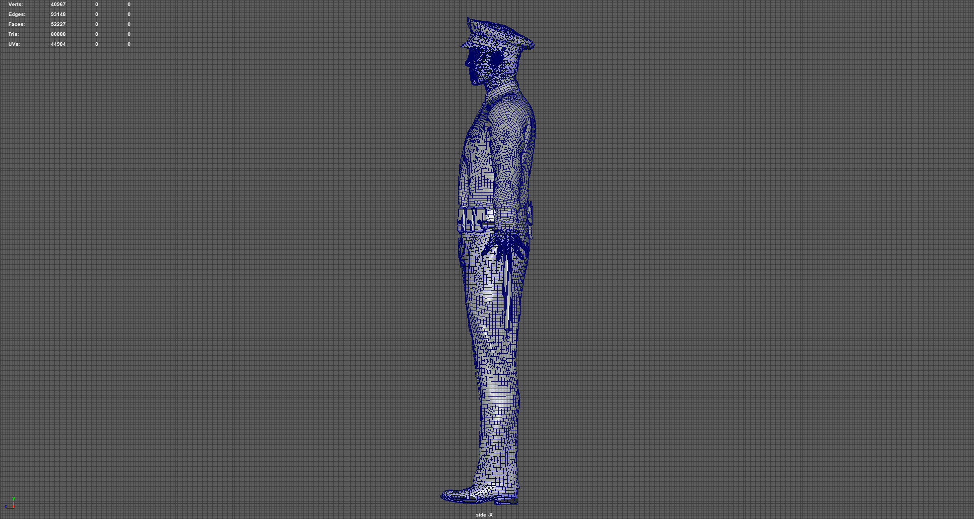 POLICE OFFICER 3D model_22
