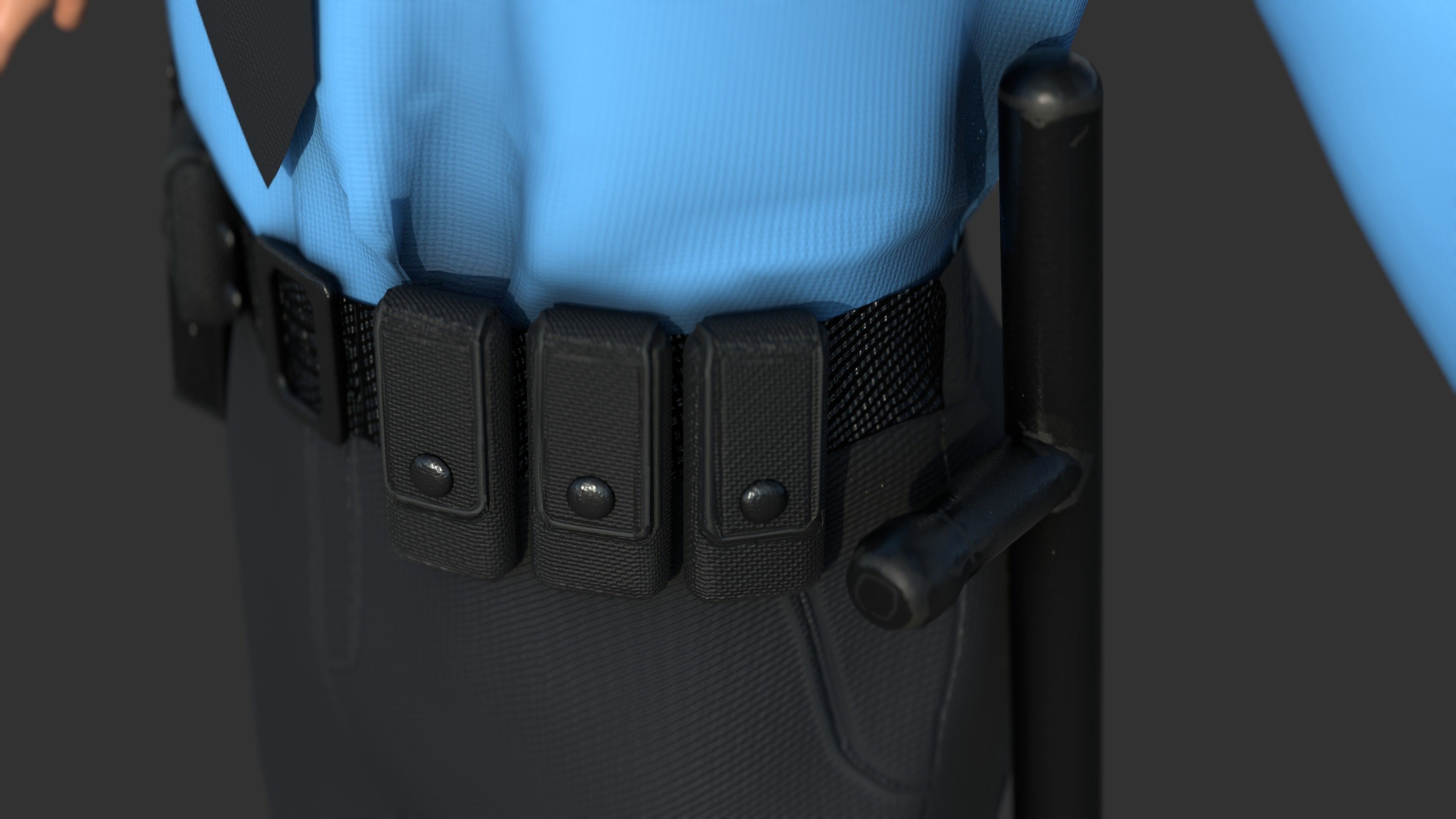 POLICE OFFICER 3D model_11
