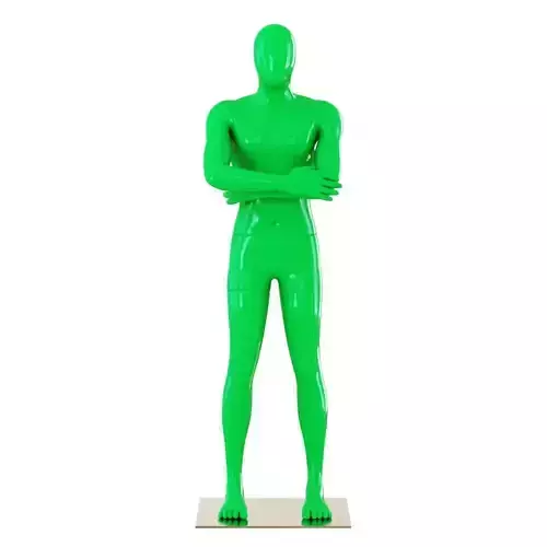 Male Green Mannequin 44