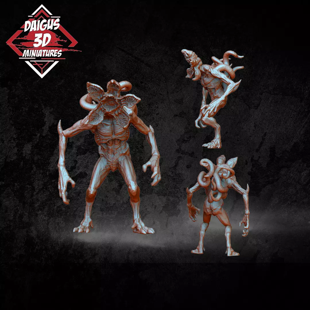 Alternative Demogorgon Stranger Things 3D print model