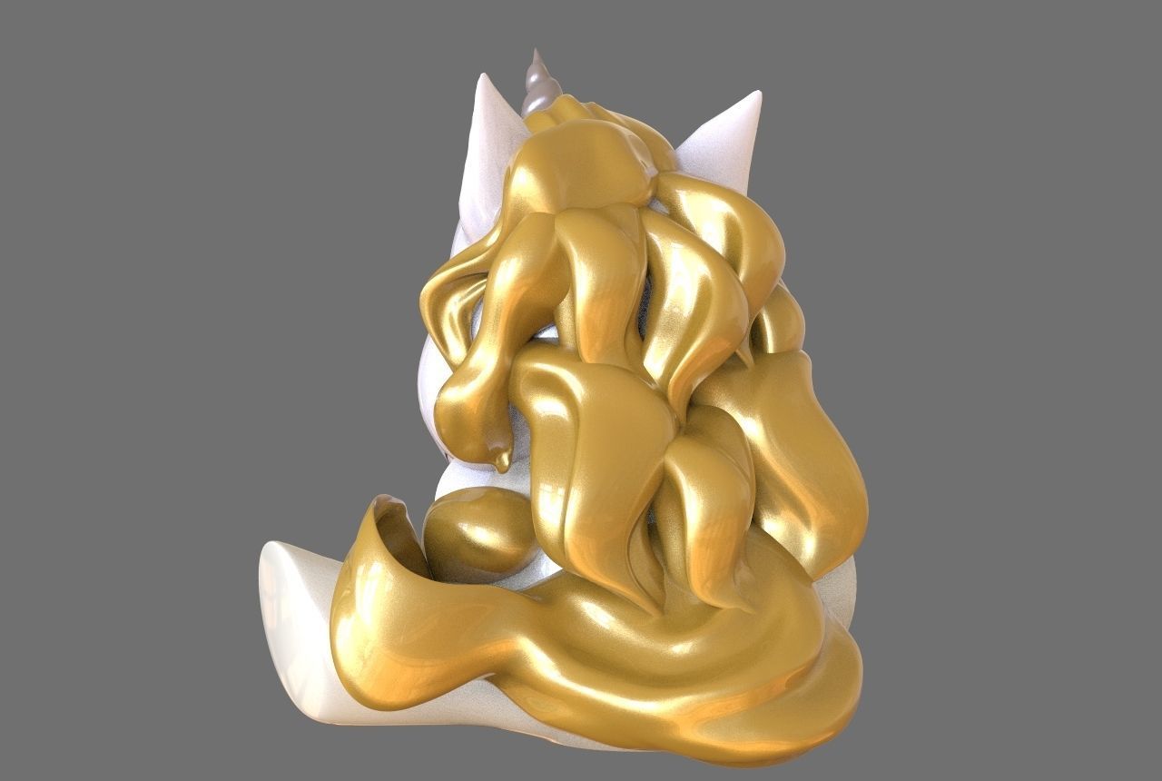 Baby Unicorn 3D print model_4