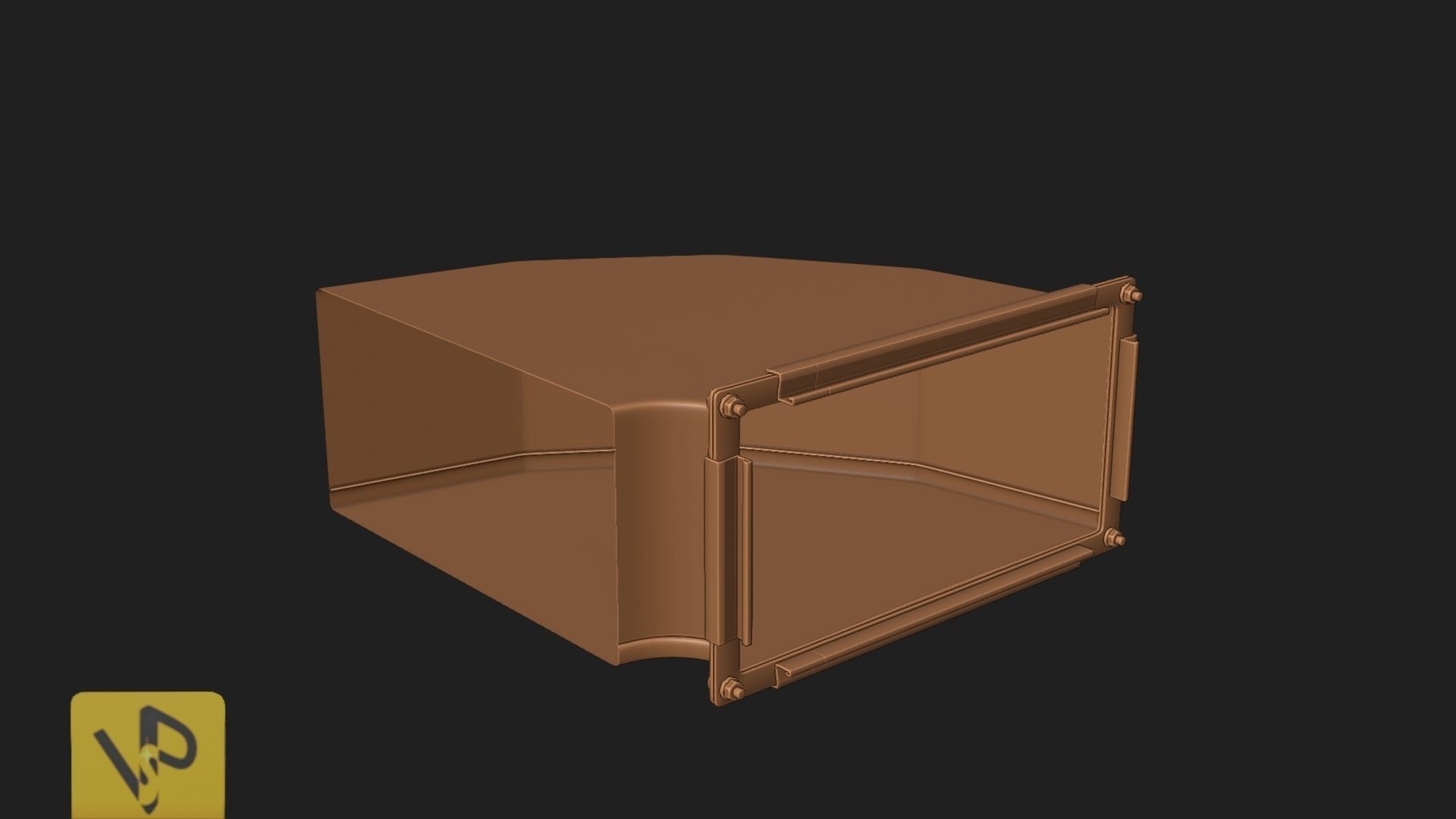 Ventilation system 3D model_13