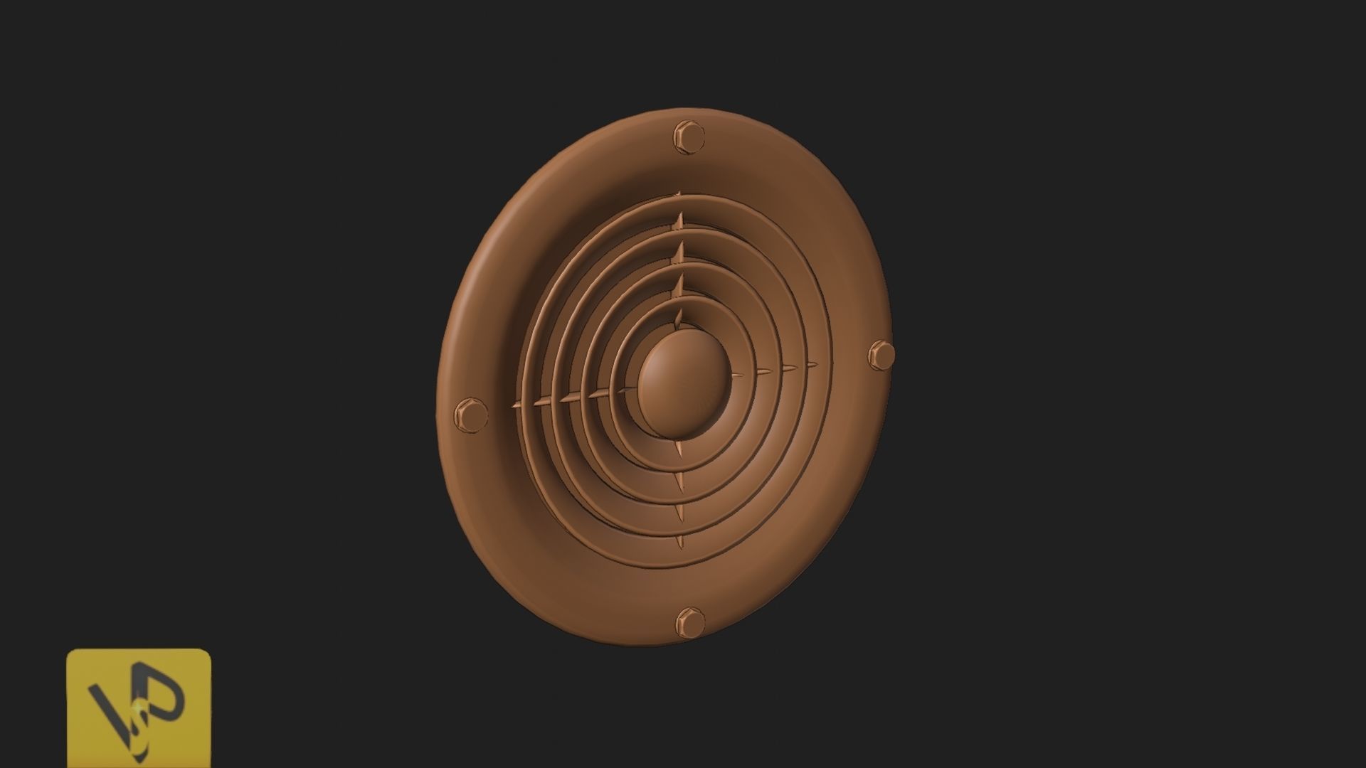 Ventilation system 3D model_6