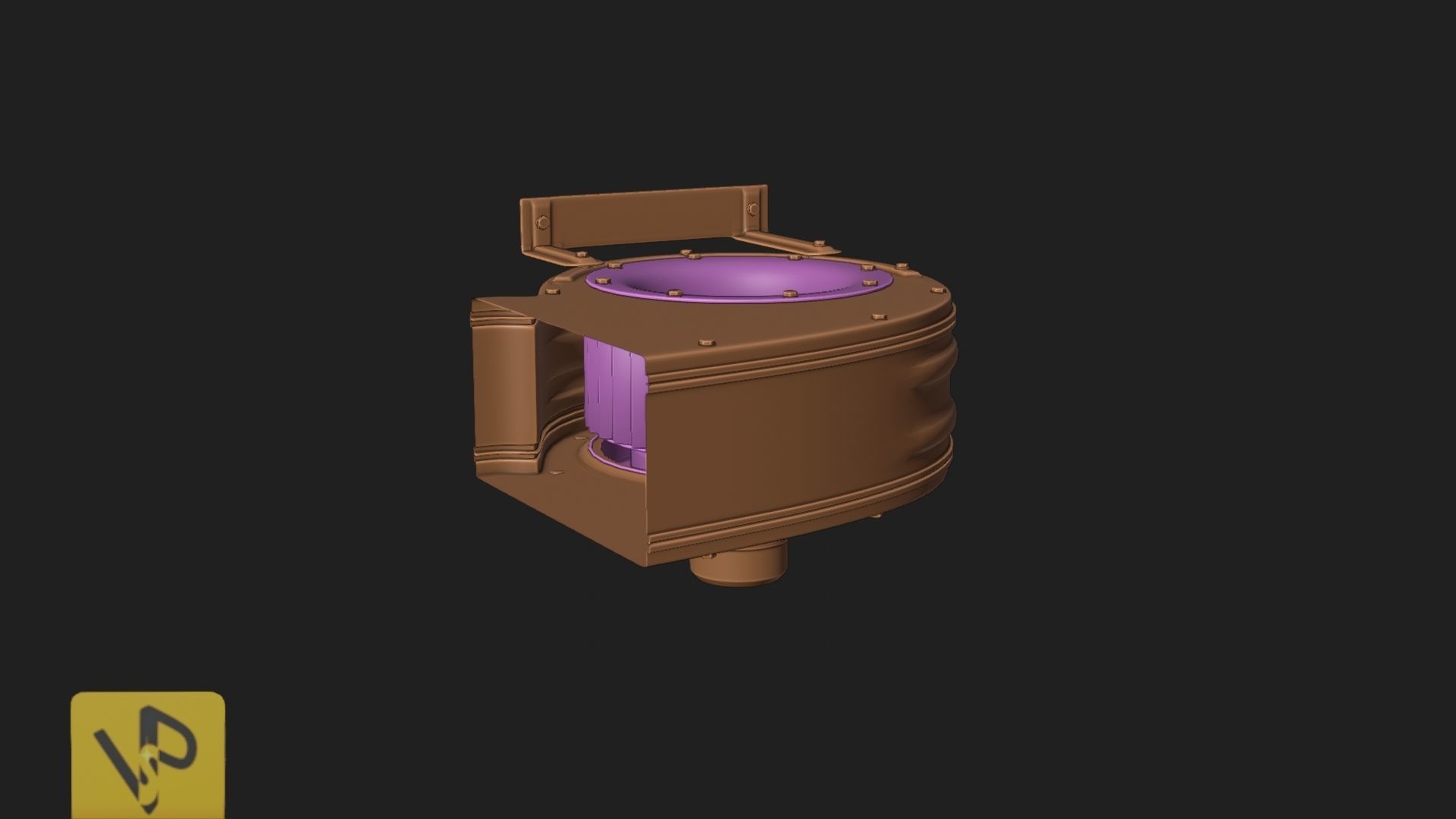 Ventilation system 3D model_21