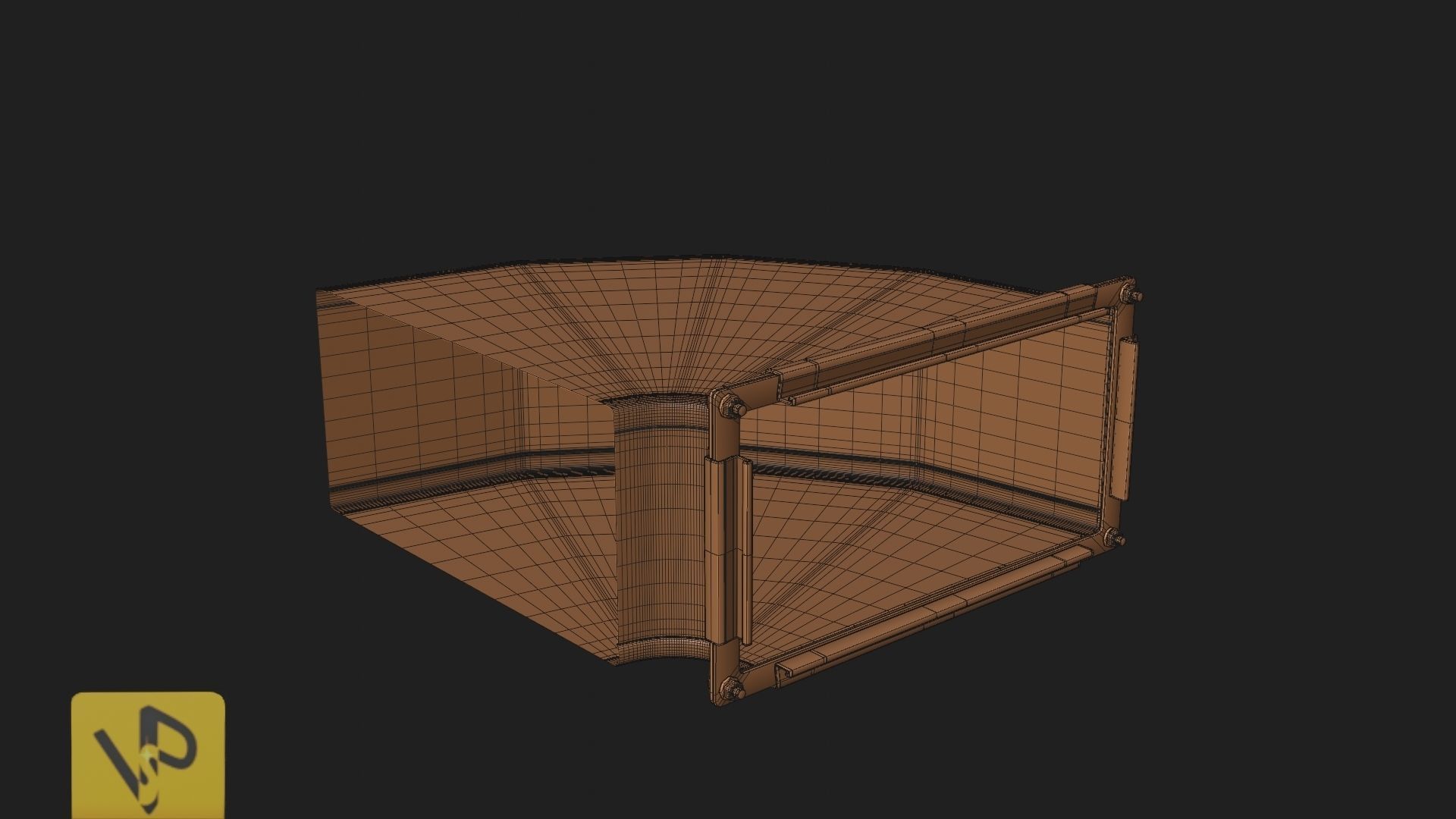 Ventilation system 3D model_14