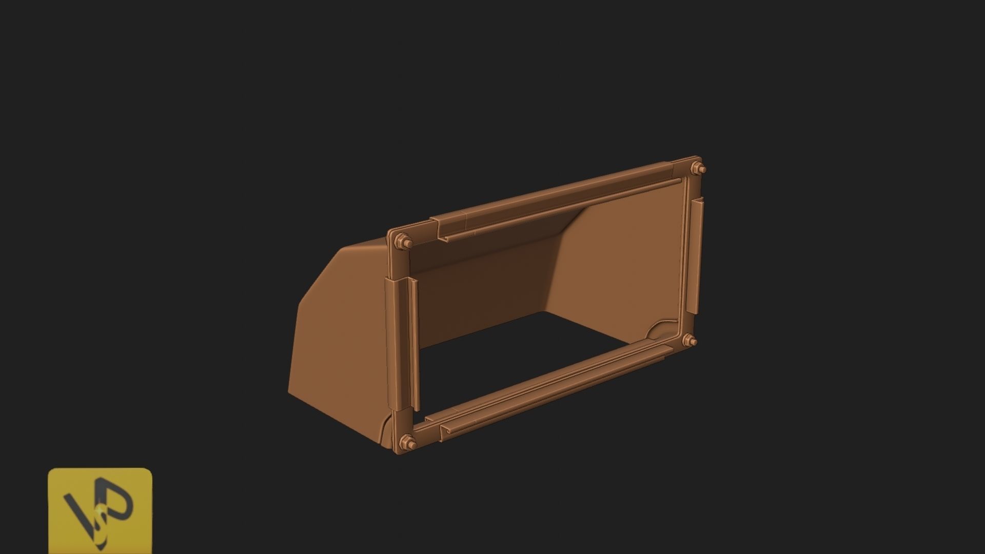 Ventilation system 3D model_11