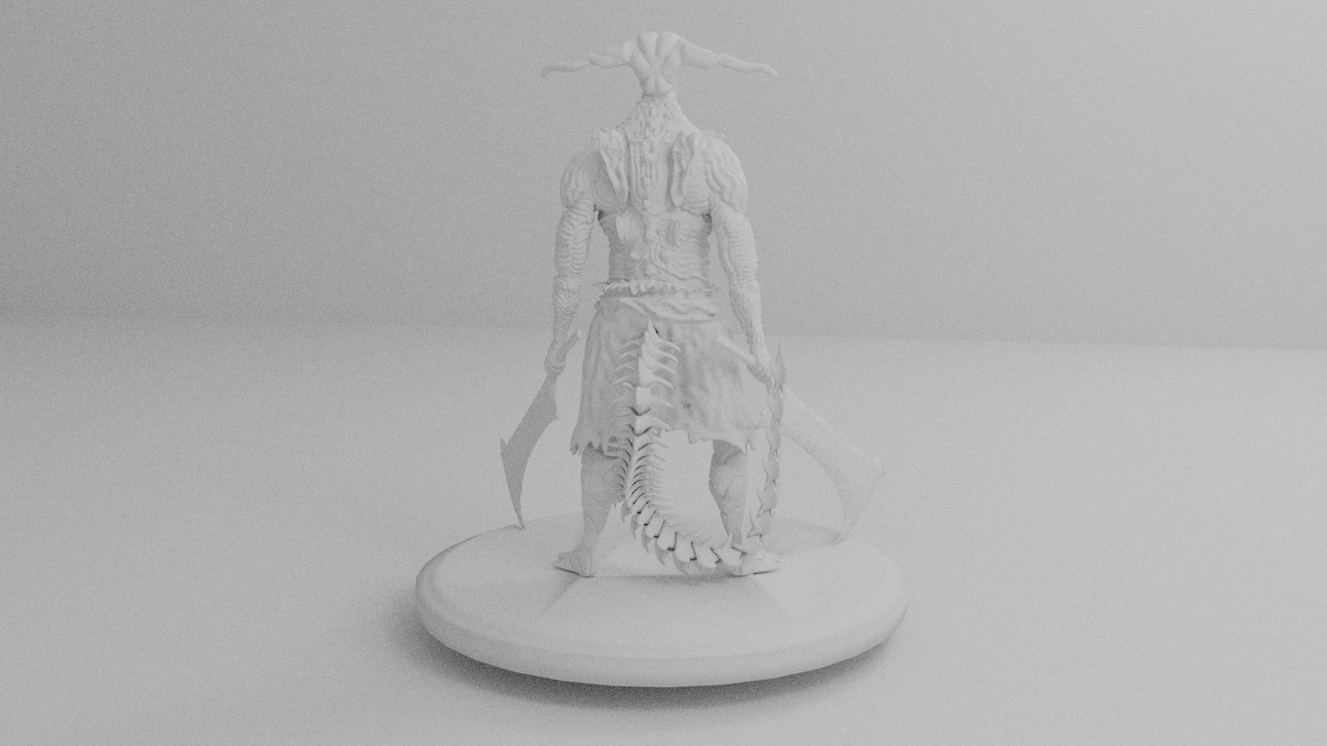 Capra Demon for 3D Printing 3D print model_12