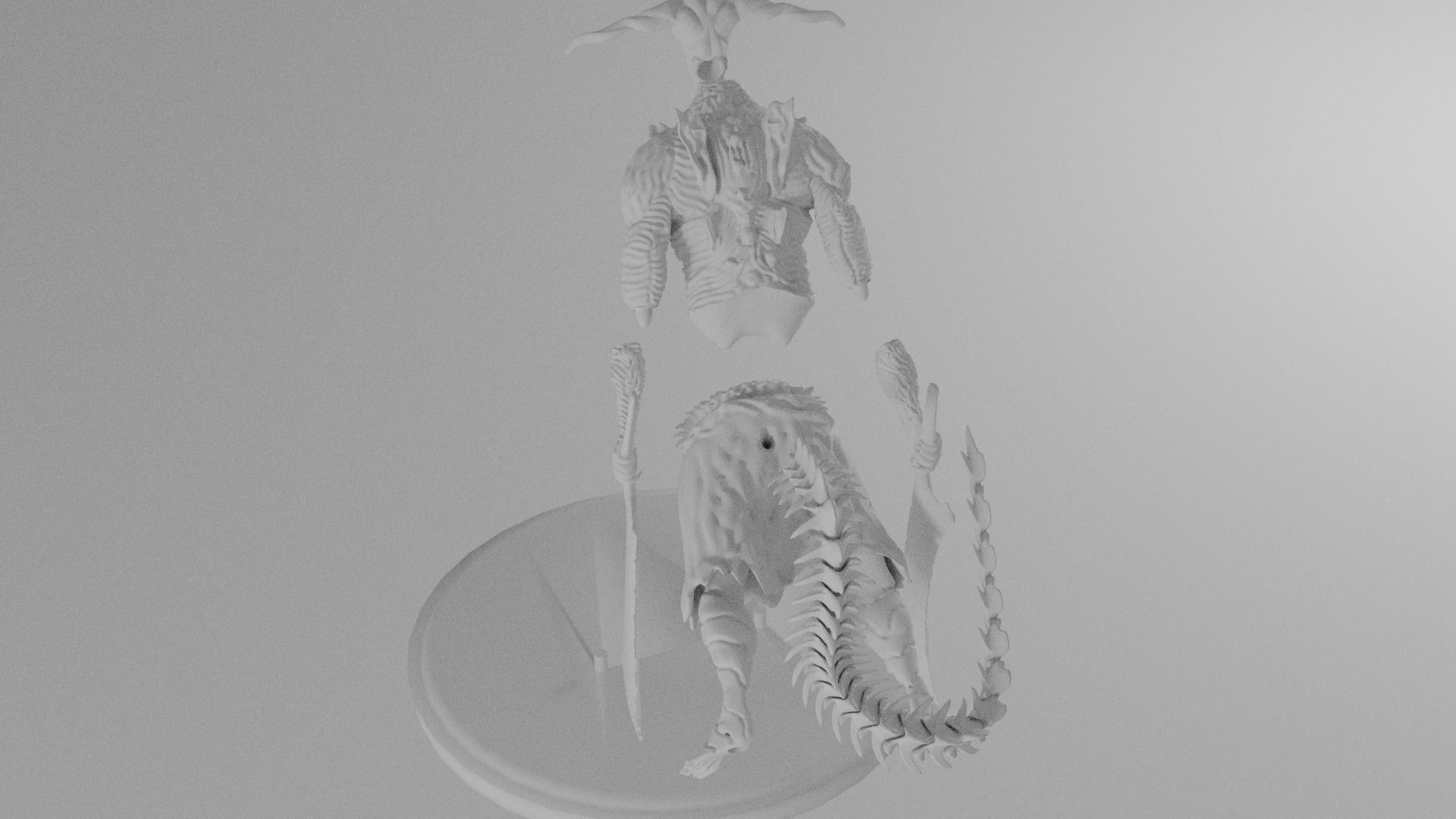 Capra Demon for 3D Printing 3D print model_26