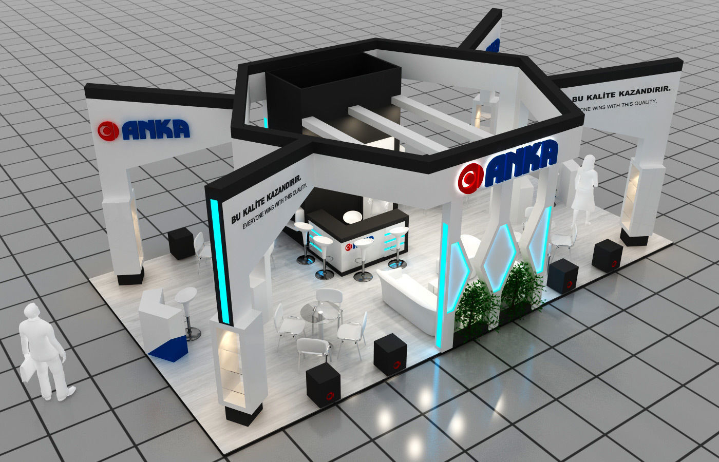 Exhibition Stand - ST0026 3D model_2