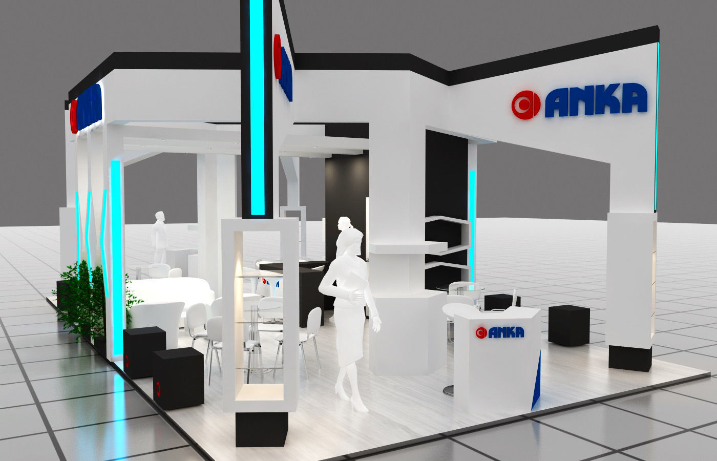 Exhibition Stand - ST0026 3D model_4