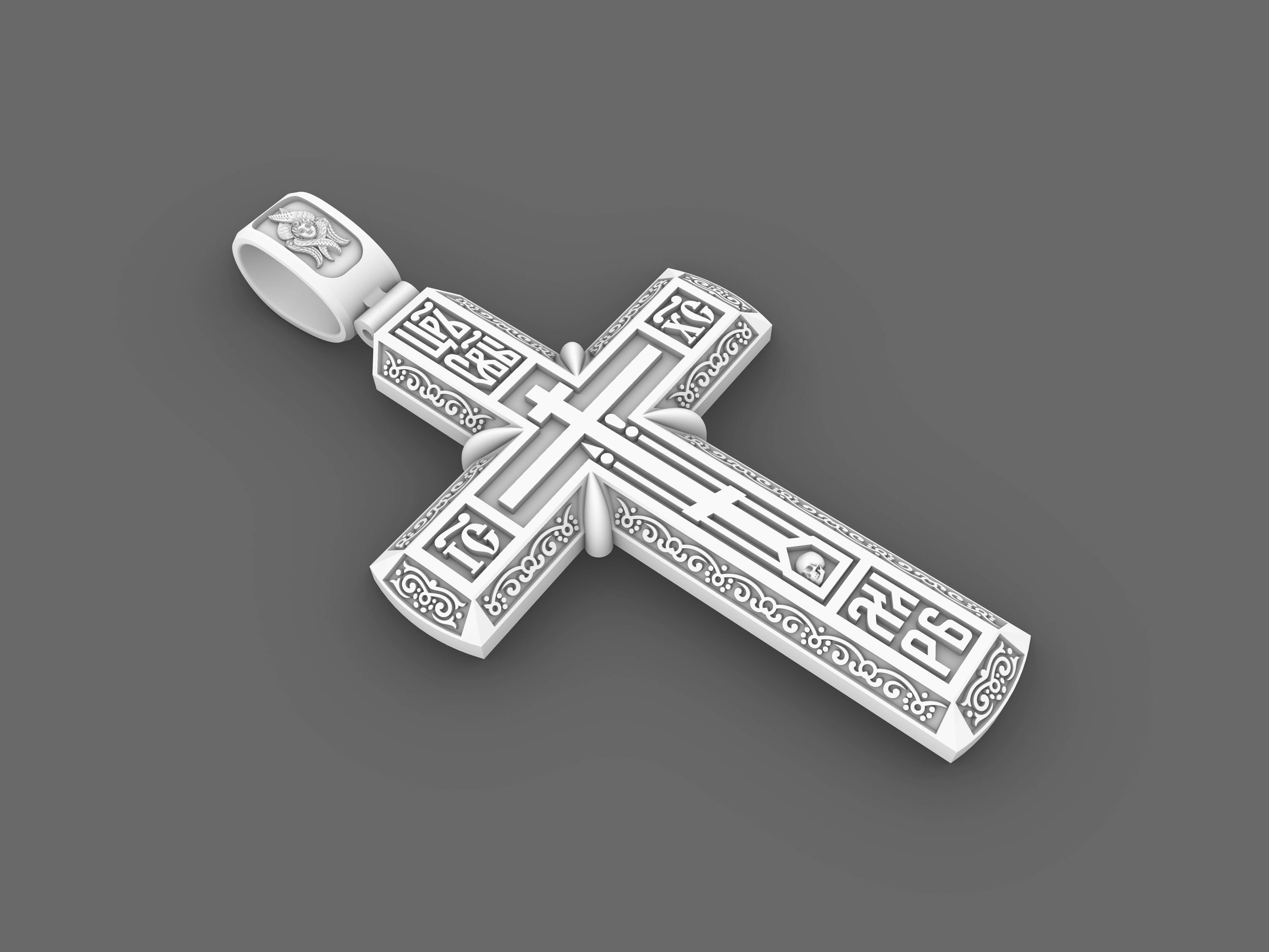 Cross without Jesus 3D print model