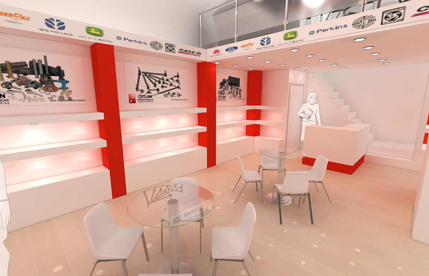 Exhibition Stand - ST0030 3D model_4