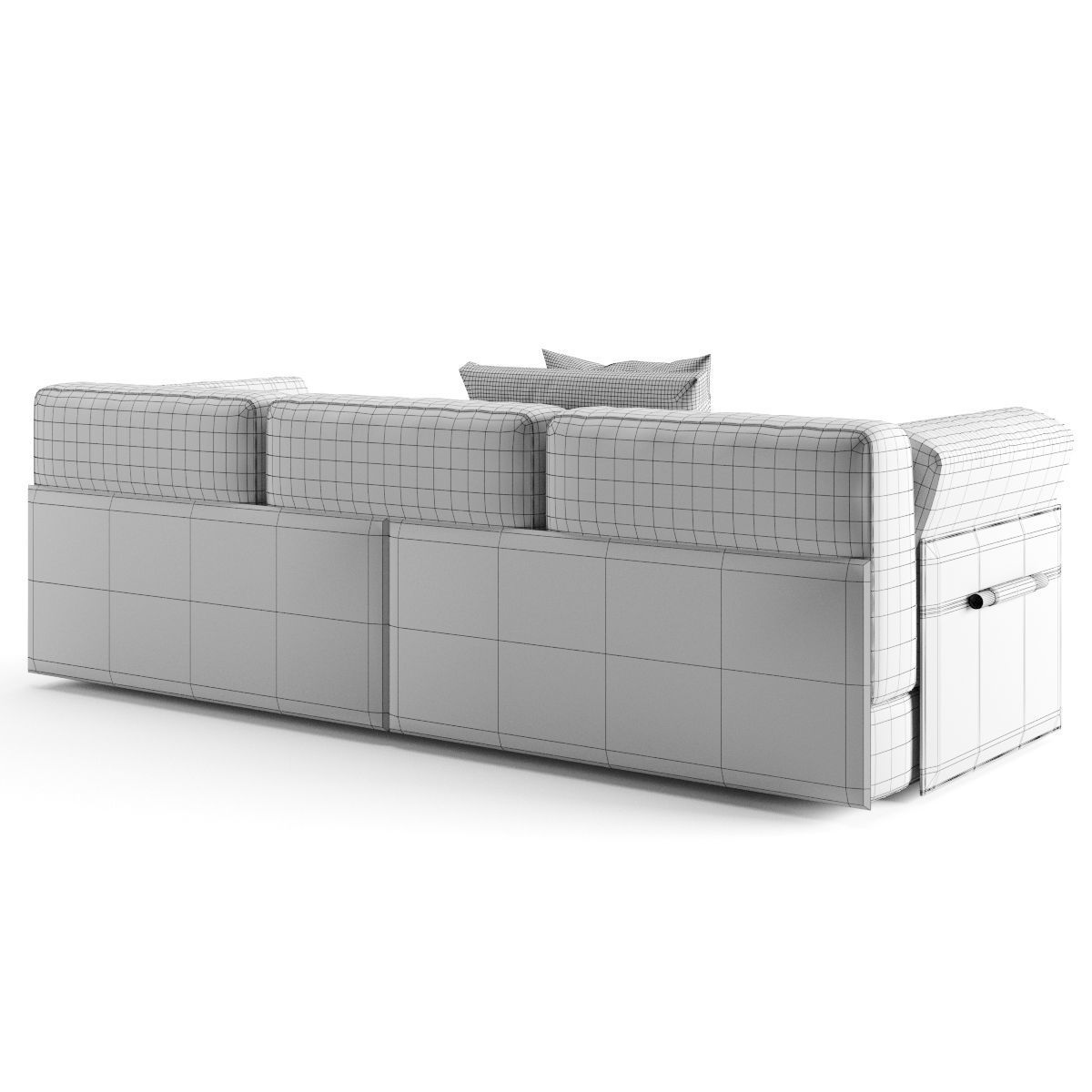 Fendi Casa Benson Tailor Sofa 3D model CGTrader