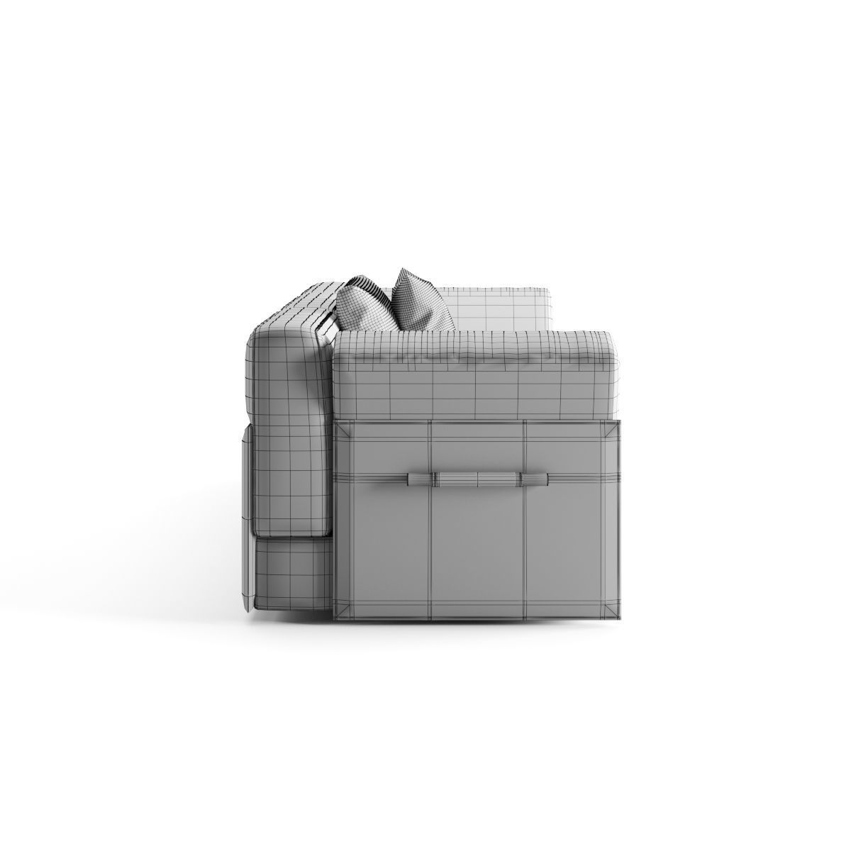 Fendi Casa Benson Tailor Sofa 3D model CGTrader