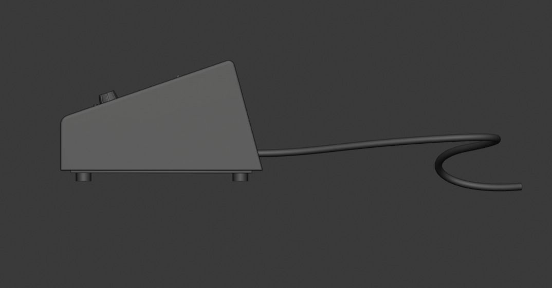 ARP Little Brother Vintage Synthesizer 3D model_9