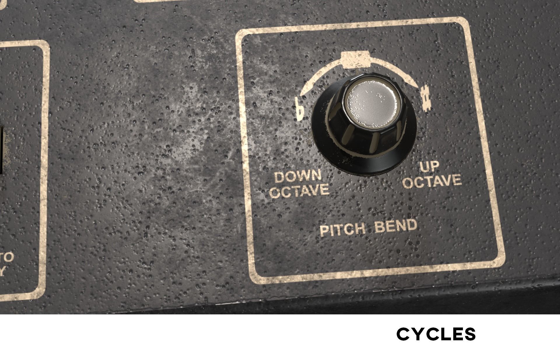 ARP Little Brother Vintage Synthesizer 3D model_19