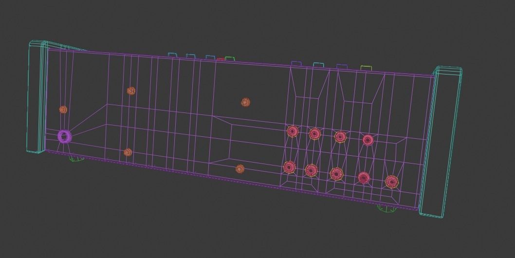 ARP Little Brother Vintage Synthesizer 3D model_41