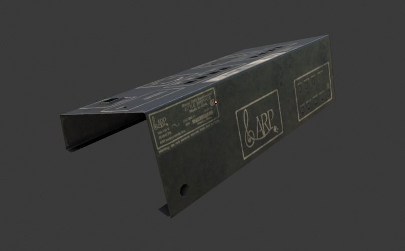 ARP Little Brother Vintage Synthesizer 3D model_6