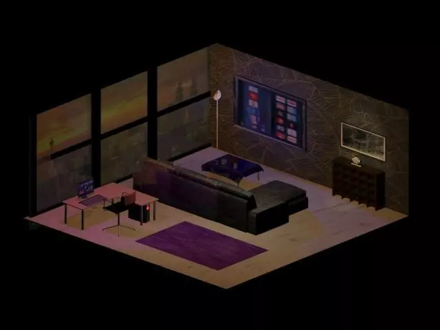 Room interior Free 3D model