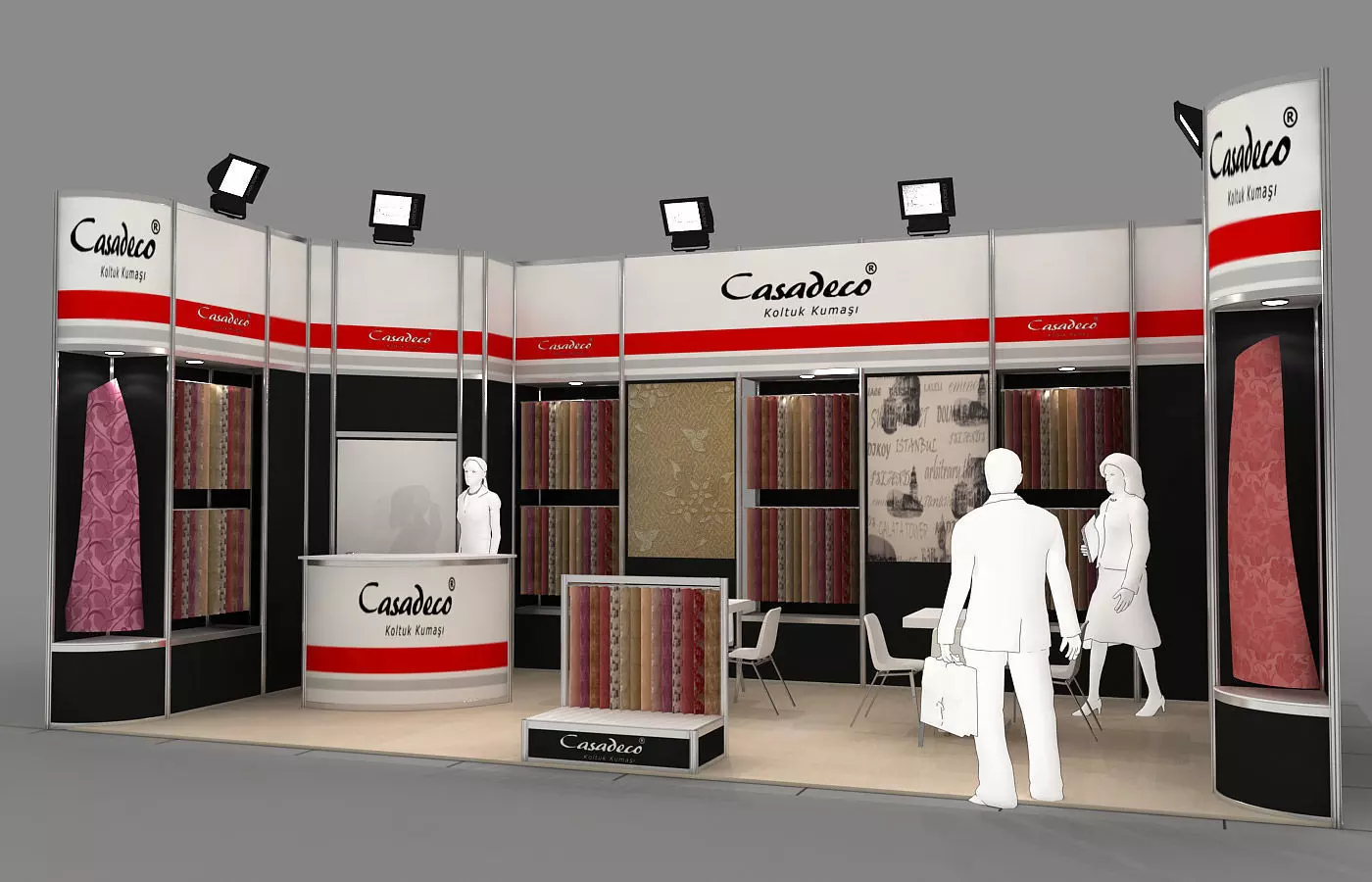 Exhibition Stand - ST0033 3D model