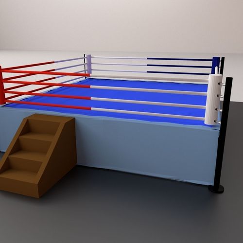Boxing Ring 3D model