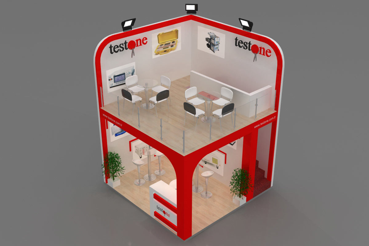 Exhibition Stand - ST0038 3D model_2