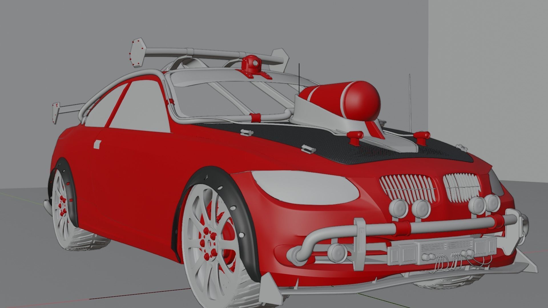Concept Car Modeling 3D model_16